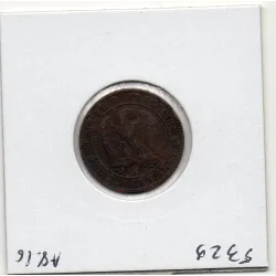 2 centimes Napoléon III tête laurée 1862 K Bordeaux TTB+