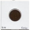2 centimes Napoléon III tête laurée 1862 A Paris TTB-