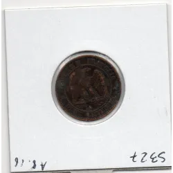 2 centimes Napoléon III tête laurée 1862 A Paris TTB