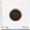 2 centimes Napoléon III tête laurée 1862 A Paris TTB