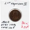 2 centimes Napoléon III tête laurée 1862 A Paris TTB