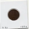 2 centimes Napoléon III tête laurée 1861 BB Strasbourg TTB+