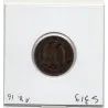 2 centimes Napoléon III tête laurée 1861 BB Strasbourg TTB-