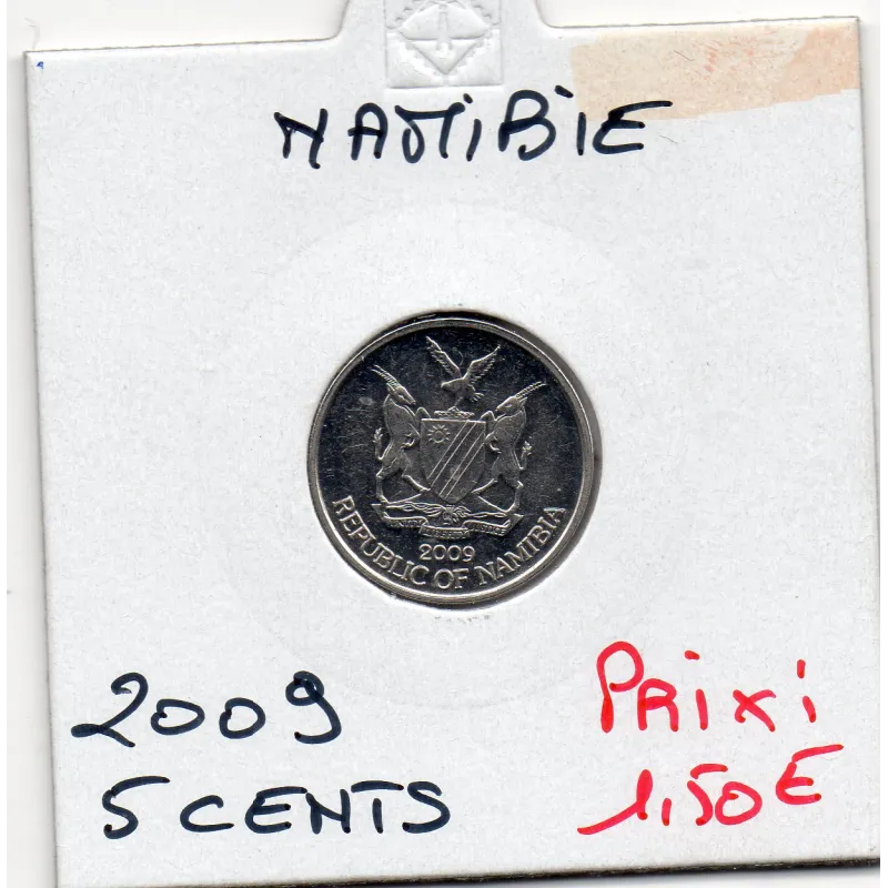 Namibie 5 cents 2009 Spl, KM.1 Aloès de Mopane Namibie 5 cents 2009 Spl, KM.1 Aloès de Mopane
