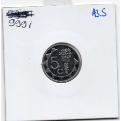 Namibie 5 cents 2009 Spl, KM.1 Aloès de Mopane