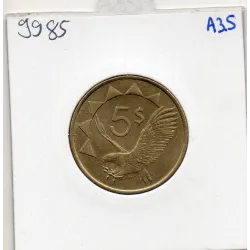 Namibie 5 dollars 1993 Sup, KM.5 Bateleur des savanes