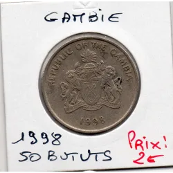 Gambie 50 bututs 1998 TTB, KM.58 Boeuf Africain