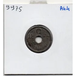 Japon 10 Sen Showa an 19 1944 TTB, KM.Y64 Zinc