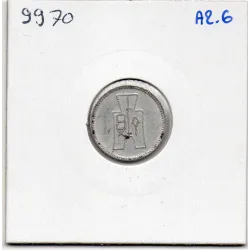 Chine 5 fen 1940 TTB, KM.Y356 Monnaie beche