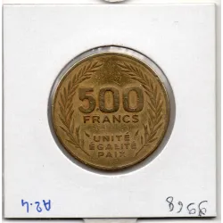 Djibouti 500 francs 1989 TTB, KM.27 Armories