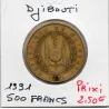 Djibouti 500 francs 1991 TTB, KM.27 Armories