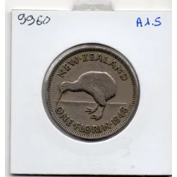 Nouvelle Zélande 1 Florin 1948 TTB, KM.18 George VI Kiwi