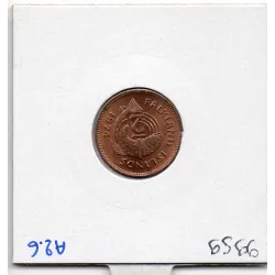 Falkland 1/2 penny 1987 FDC, KM.1 Truite