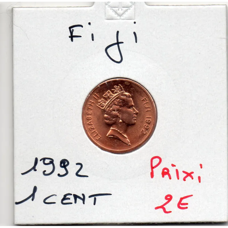 Fidji 1 cent 1992 FDC, KM.49a Tanoa Fidji 1 cent 1992 FDC, KM.49a Tanoa