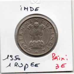 Inde 1 rupee 1950 Sup, KM.7 lion d'Asoka