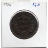 Inde Britannique 1/2 anna 1835 TB, KM 447 pièce de monnaie