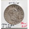 Italie 5 Lire 1870 M BN TTB,  KM.8 VITTORIO EMANUELE