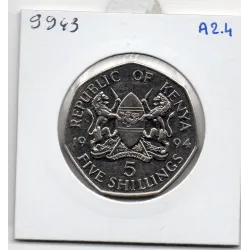 Kenya 5 shillings 1994 Spl, KM.30 Daniel Arap Moi
