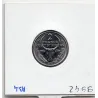 Madagascar 2 francs 1965 Spl, KM.9 Zebu et Poinsettia