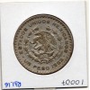 Mexique 1 Peso 1962 TTB, KM.459 Morelos y Pavon
