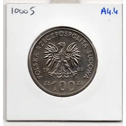 Pologne 100 Zlotych 1988 Spl, KM.183 Jadwiga