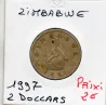 Zimbabwe 2 dollars 1997 TTB-, KM.12 Pangolins