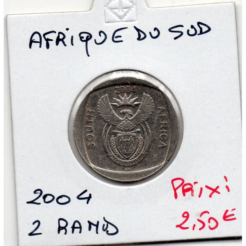 Afrique du sud 2 rand 2004 Sup KM.139 10 ans de liberté Afrique du sud 2 rand 2004 Sup KM.139 10 ans de liberté