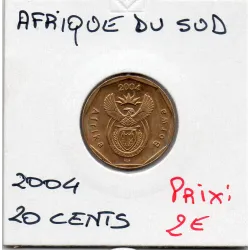 Afrique du sud 20 cents 2004 Spl KM.328 AFRIKA BORWA