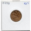 Afrique du sud 20 cents 2004 Spl KM.328 AFRIKA BORWA