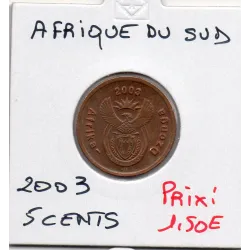 Afrique du sud 5 cents 2003 Sup KM.324 AFRIKA Dzonga