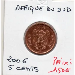 Afrique du sud 5 cents 2006 Spl KM.486 AFRIKA Borwa