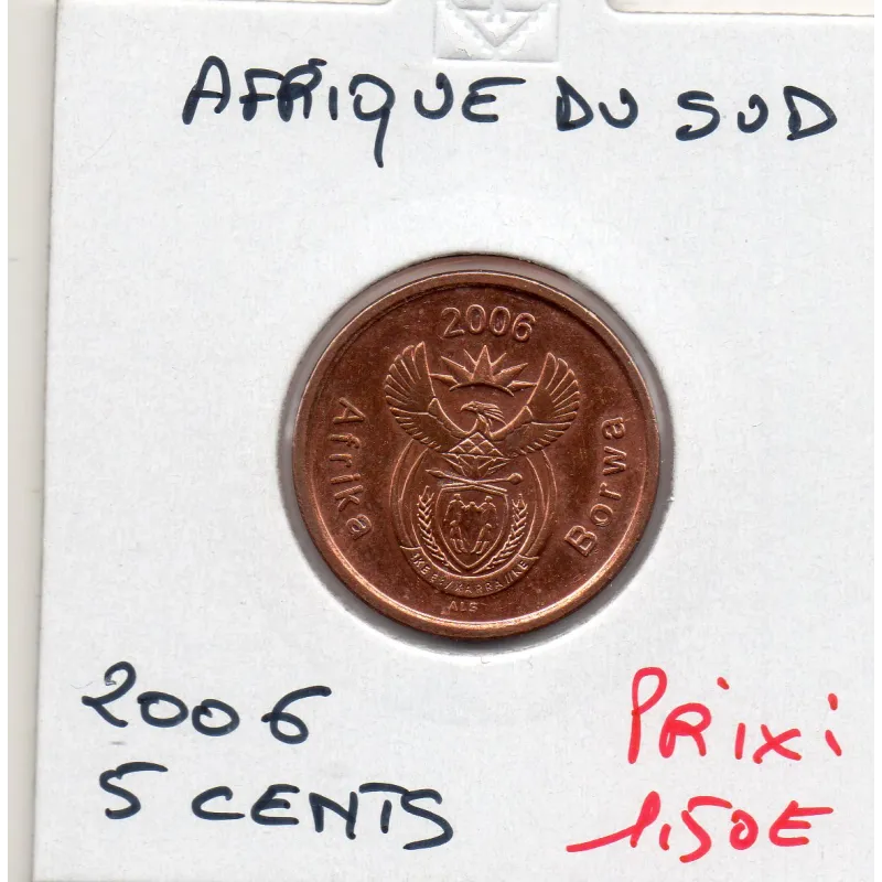 Afrique du sud 5 cents 2006 Spl KM.486 AFRIKA Borwa