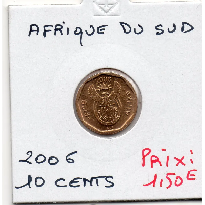 Afrique du sud 10 cents 2006 Spl KM.487 SUID AFRIKA Afrique du sud 10 cents 2006 Spl KM.487 SUID AFRIKA