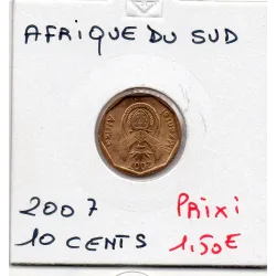 Afrique du sud 10 cents 2007 Spl KM.341 AFRIKA UMZANTSI