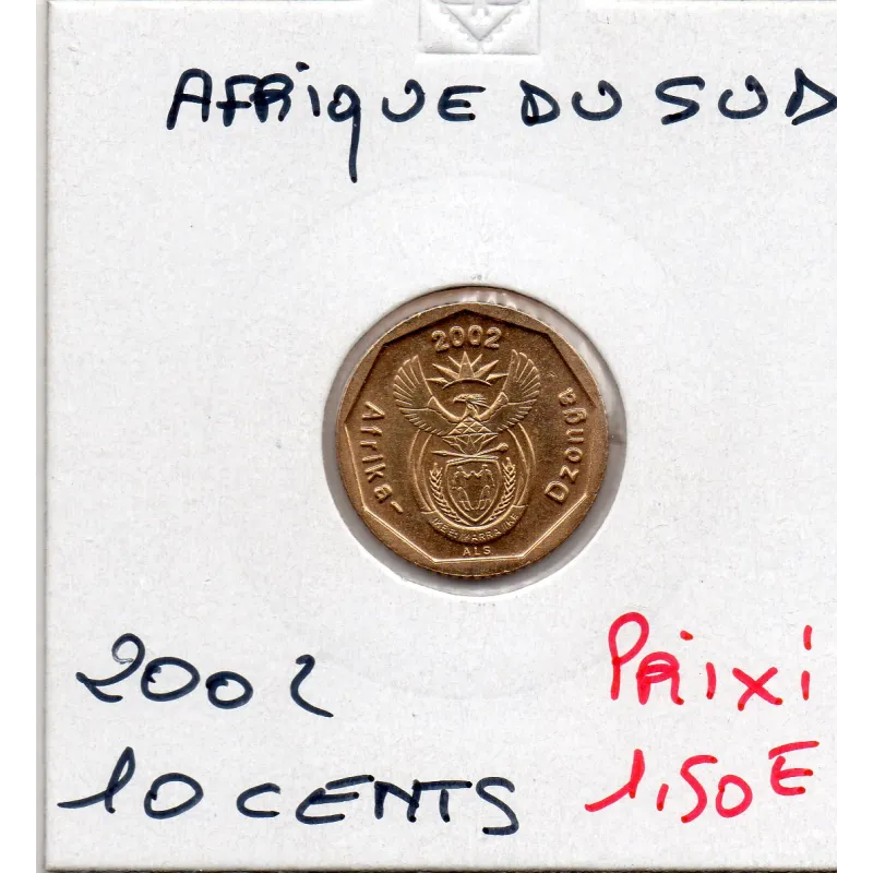 Afrique du sud 10 cents 2002 Spl KM.269 AFRIKA DZONGA Afrique du sud 10 cents 2002 Spl KM.269 AFRIKA DZONGA