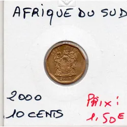 Afrique du sud 10 cents 2000 Sup KM.161 Fleurs callas