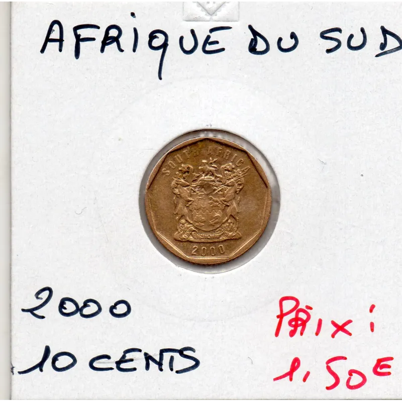 Afrique du sud 10 cents 2000 Sup KM.161 Fleurs callas Afrique du sud 10 cents 2000 Sup KM.161 Fleurs callas