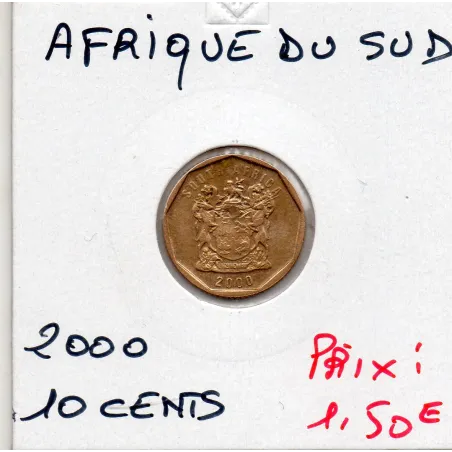 Afrique du sud 10 cents 2000 Sup KM.161 Fleurs callas