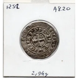Blanc aux quadrilobes Jean II (1354) 1ere émission