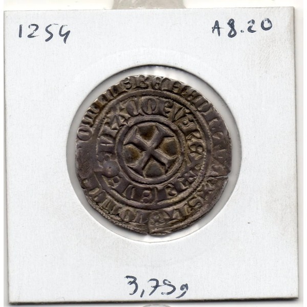 Gros aux lis sous une couronne Charles VI (1413)