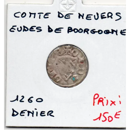 Nivernais, Comté de Nevers, Eudes de bourgogne (1260) denier