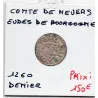 Nivernais, Comté de Nevers, Eudes de bourgogne (1260) denier