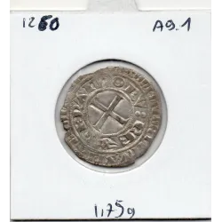 Blanc au K Charles V (1365) TTB