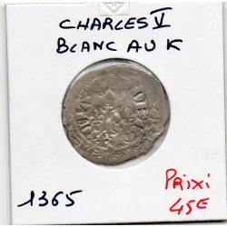 Blanc au K Charles V (1365) TTB