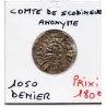 Franche Comté, Comté de Scodingue anonyme (1050) denier