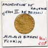 Archeveché Mayence 1 florin 1414-1417 Bingen TTB Jean II de Nassau