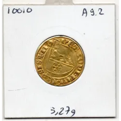 Archeveché Mayence 1 florin 1414-1417 Bingen TTB Jean II de Nassau