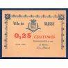 Bon ville Wassy 25 centimes, Spl, 8.1917 Pirot 52-54 Billet