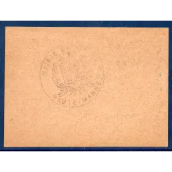 Bon ville Wassy 25 centimes, Spl, 8.1917 Pirot 52-54 Billet