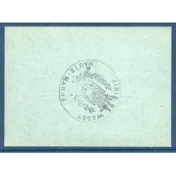 Bon ville Wassy 1 franc, Spl, 7.1917 Pirot 52-53 Billet